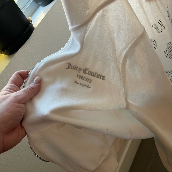 Juicy Couture Velour Zip Up Jacket [Pants Available On Page] SOLD SEPARATELY - Picture 3 of 8